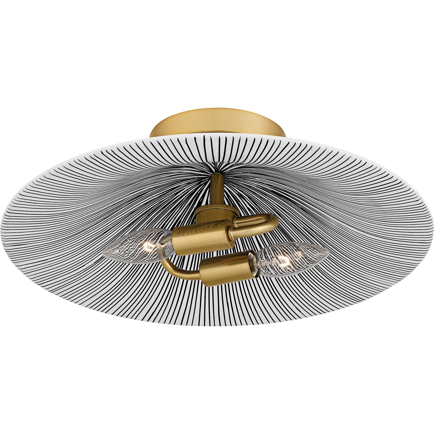 Quoizel - QFL6789LGK - Two Light Flush Mount - Quoizel Flush Mount - Light Gold
