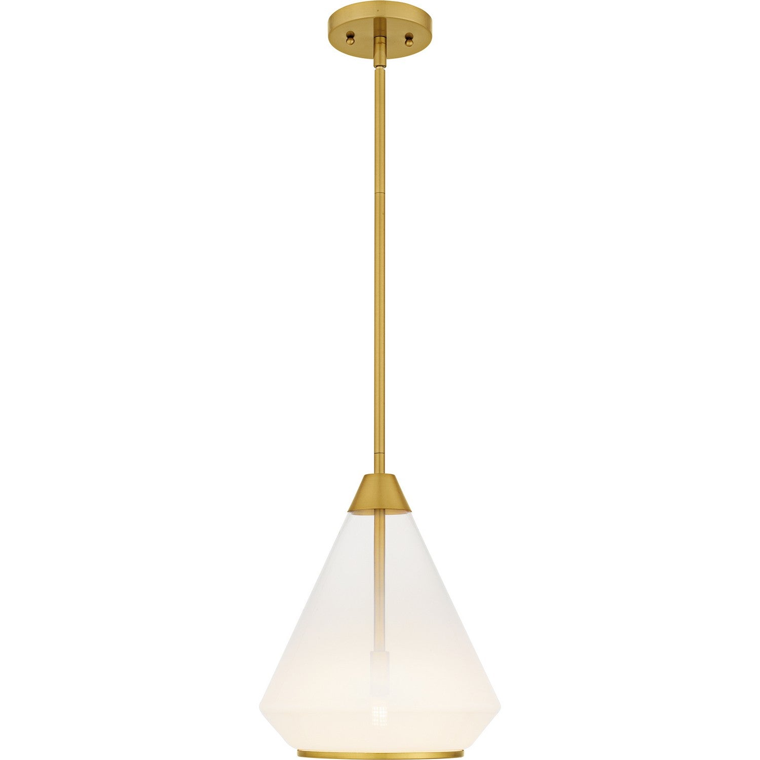 Quoizel - QP6750BRG - One Light Mini Pendant - Quoizel Pendant - Brushed Gold