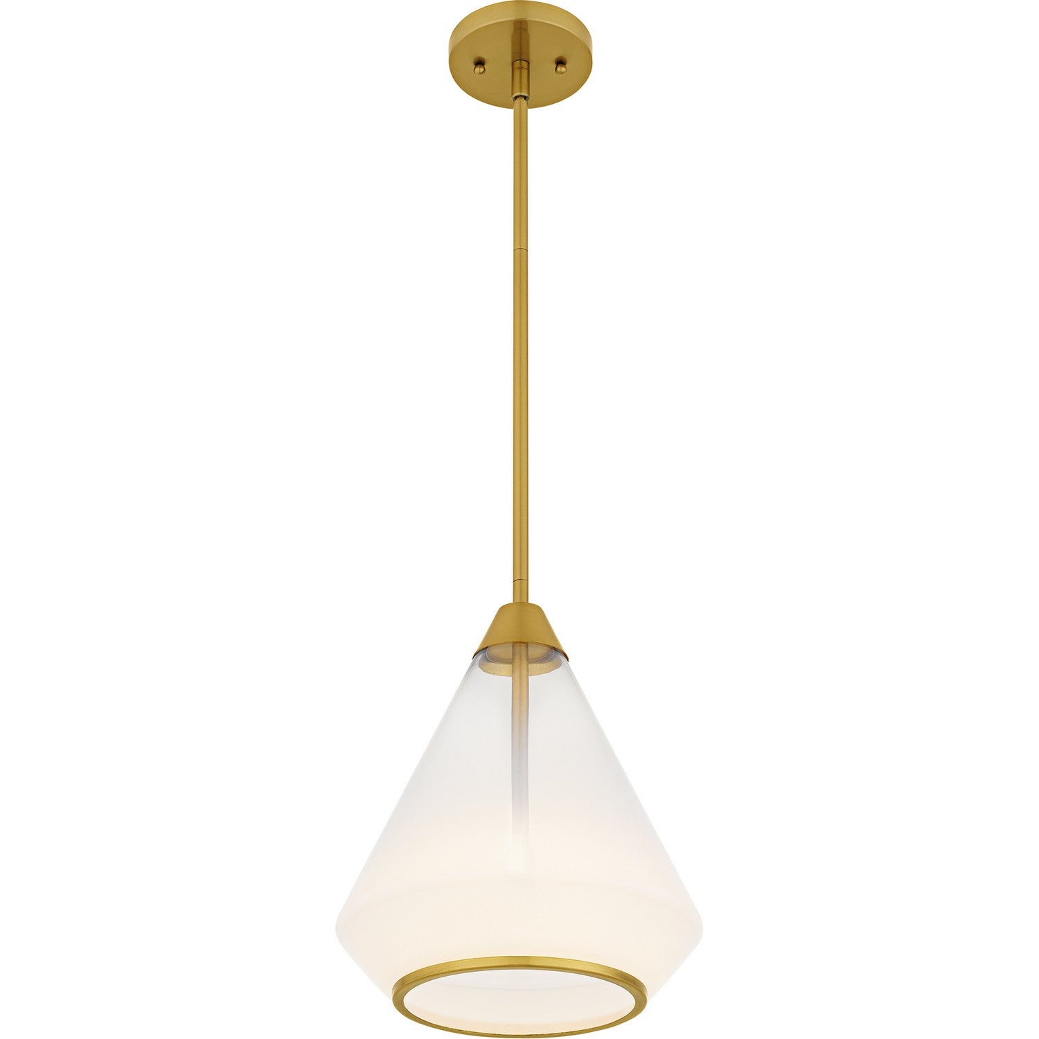 Quoizel - QP6750BRG - One Light Mini Pendant - Quoizel Pendant - Brushed Gold
