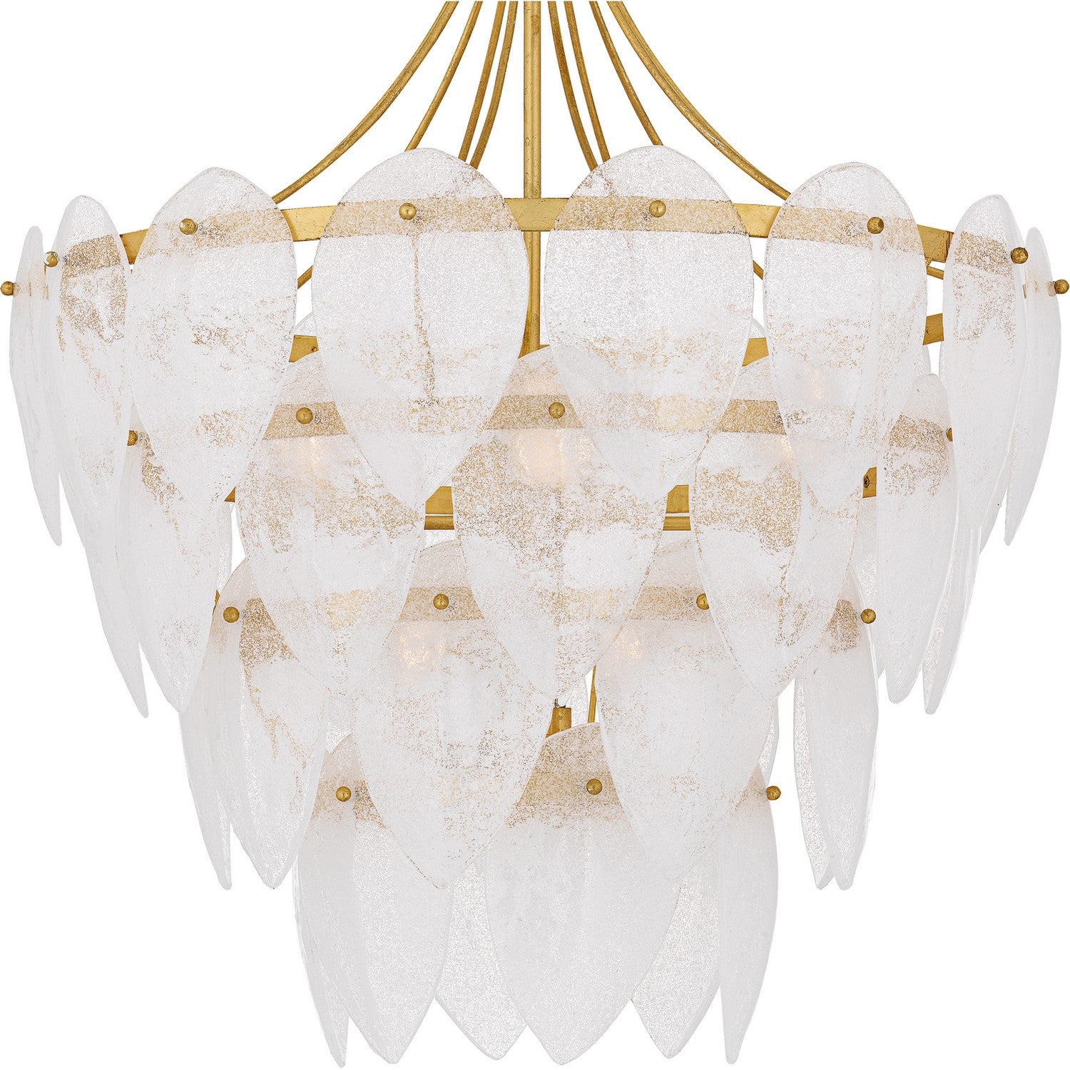 Quoizel - QP6766GFL - Seven Light Pendant - Quoizel Pendant - Gold Leaf