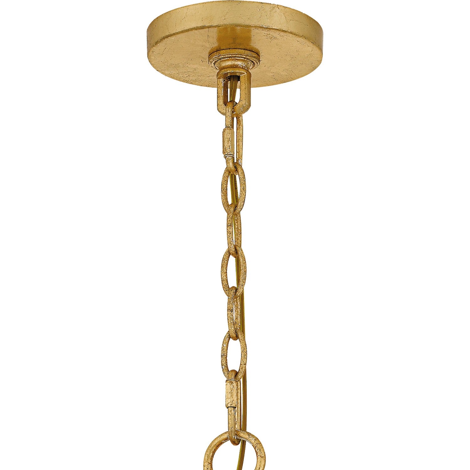 Quoizel - QP6766GFL - Seven Light Pendant - Quoizel Pendant - Gold Leaf