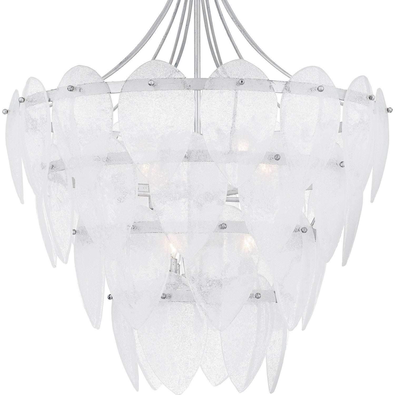 Quoizel - QP6766SL - Seven Light Pendant - Quoizel Pendant - Silver Leaf