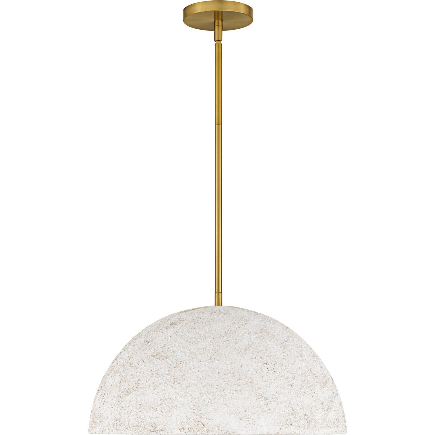 Quoizel - QP6768BRG - Three Light Pendant - Quoizel Pendant - Brushed Gold