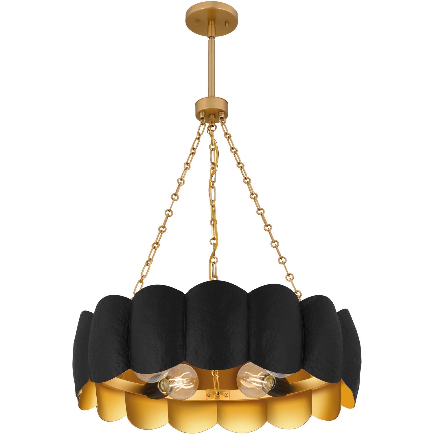 Quoizel - QP6794MBK - Five Light Pendant - Quoizel Pendant - Matte Black