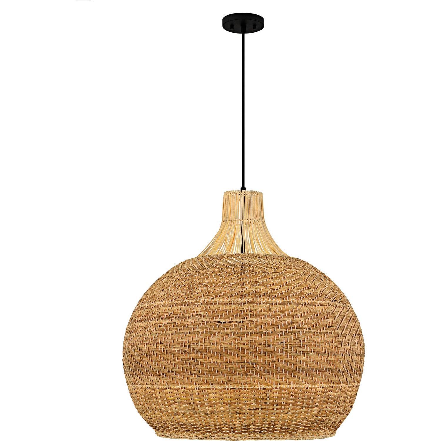 Quoizel - QP6796MBK - Four Light Pendant - Quoizel Pendant - Matte Black