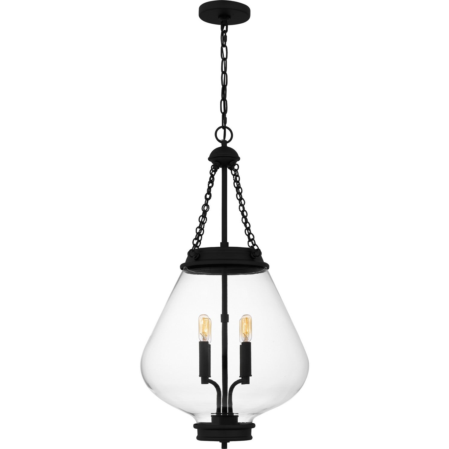 Quoizel - QP6803MBK - Four Light Pendant - Quoizel Pendant - Matte Black
