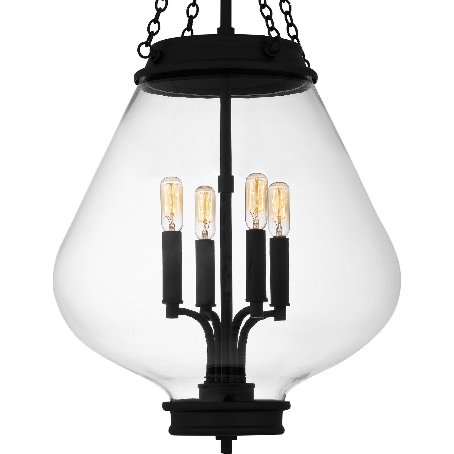 Quoizel - QP6803MBK - Four Light Pendant - Quoizel Pendant - Matte Black