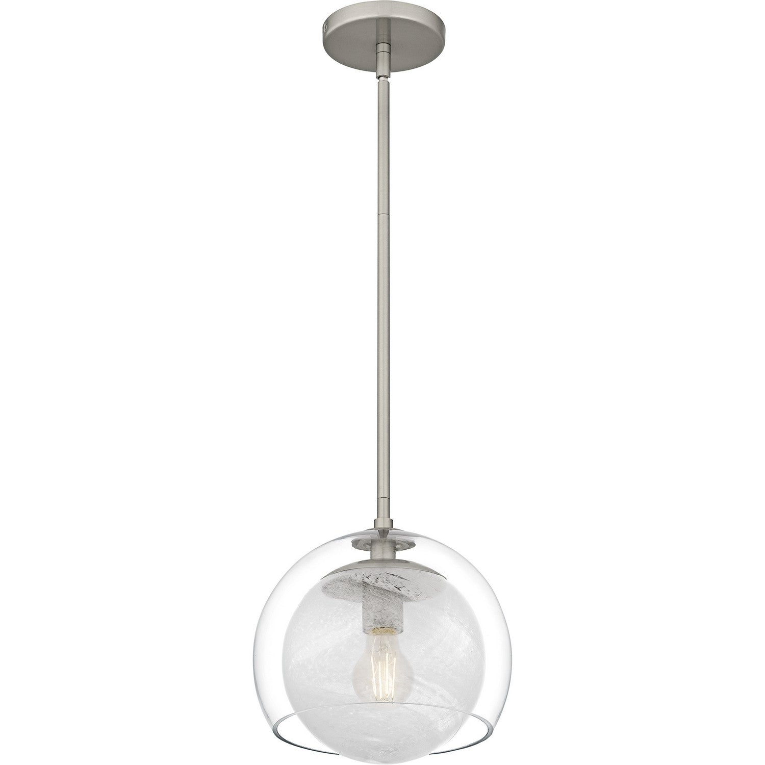 Quoizel - QPP6774BN - One Light Mini Pendant - Quoizel Piccolo Pendant - Brushed Nickel