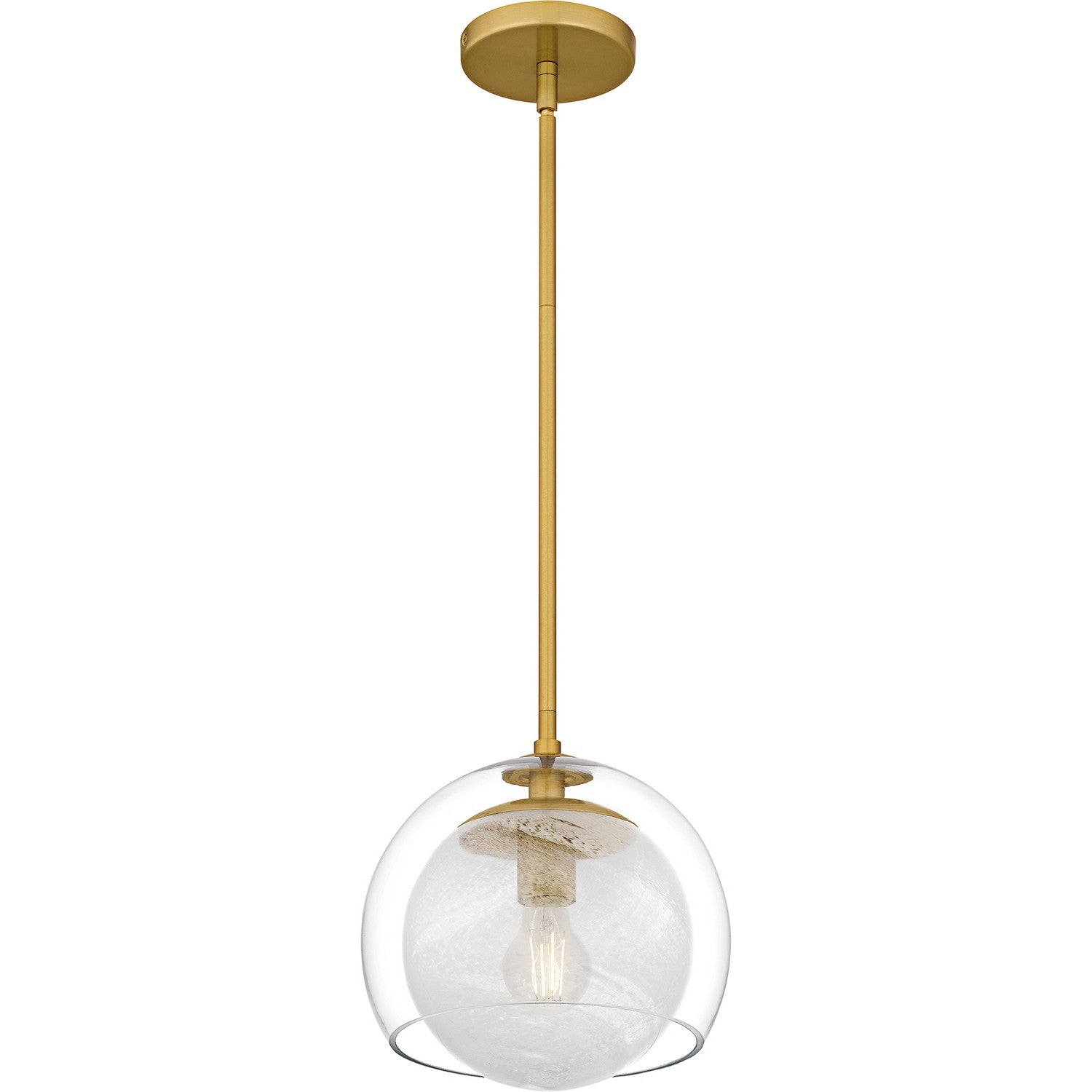 Quoizel - QPP6774BRG - One Light Mini Pendant - Quoizel Piccolo Pendant - Brushed Gold
