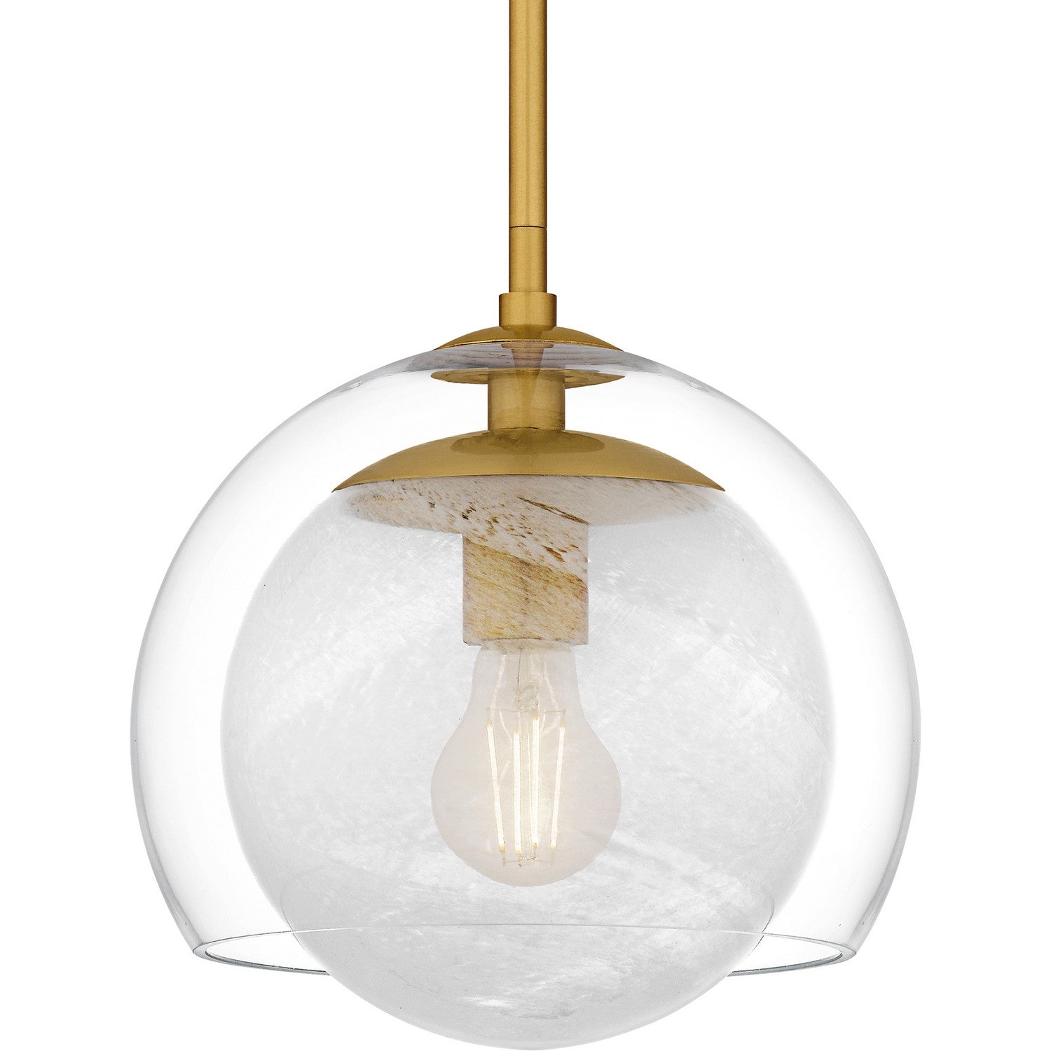 Quoizel - QPP6774BRG - One Light Mini Pendant - Quoizel Piccolo Pendant - Brushed Gold