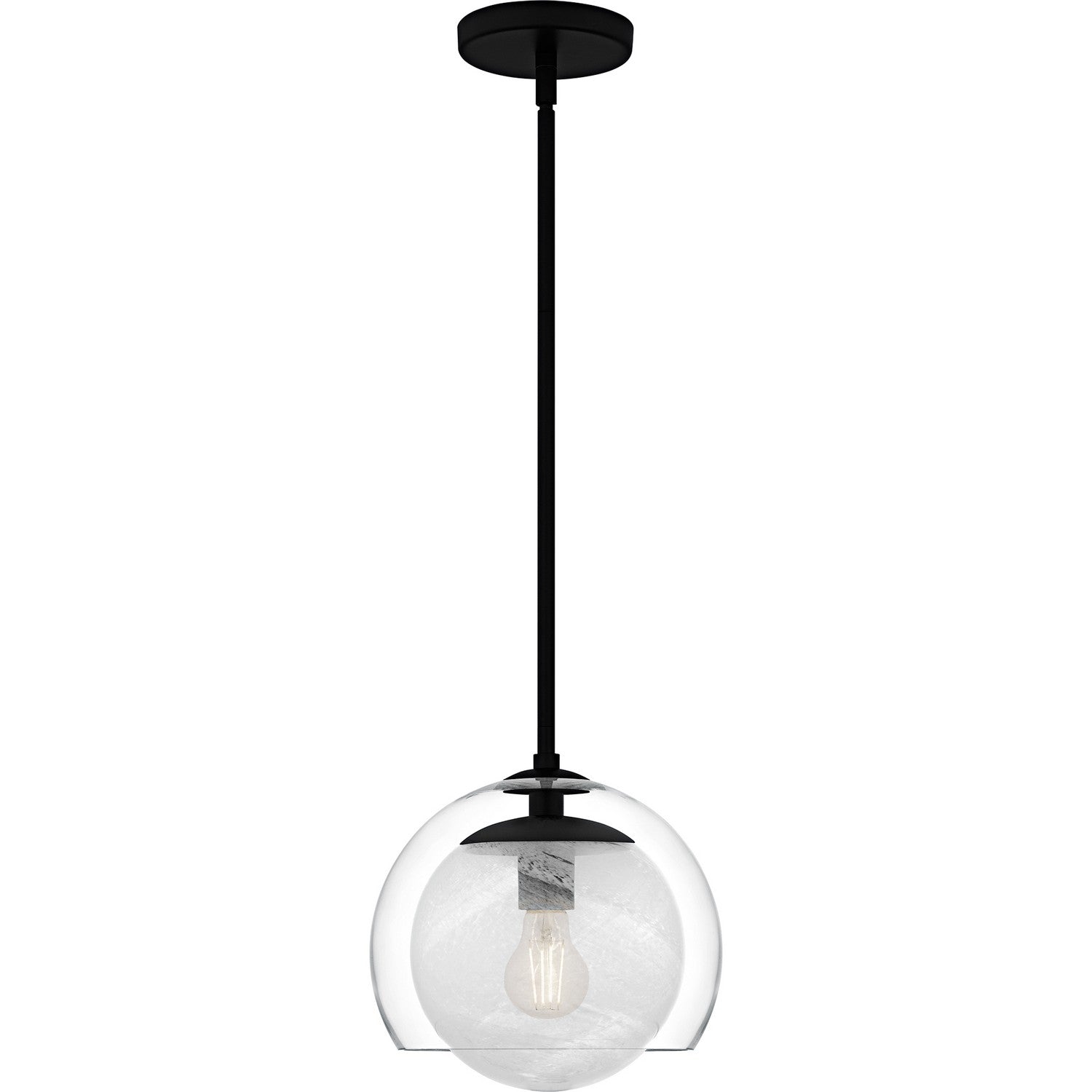 Quoizel - QPP6774MBK - One Light Mini Pendant - Quoizel Piccolo Pendant - Matte Black