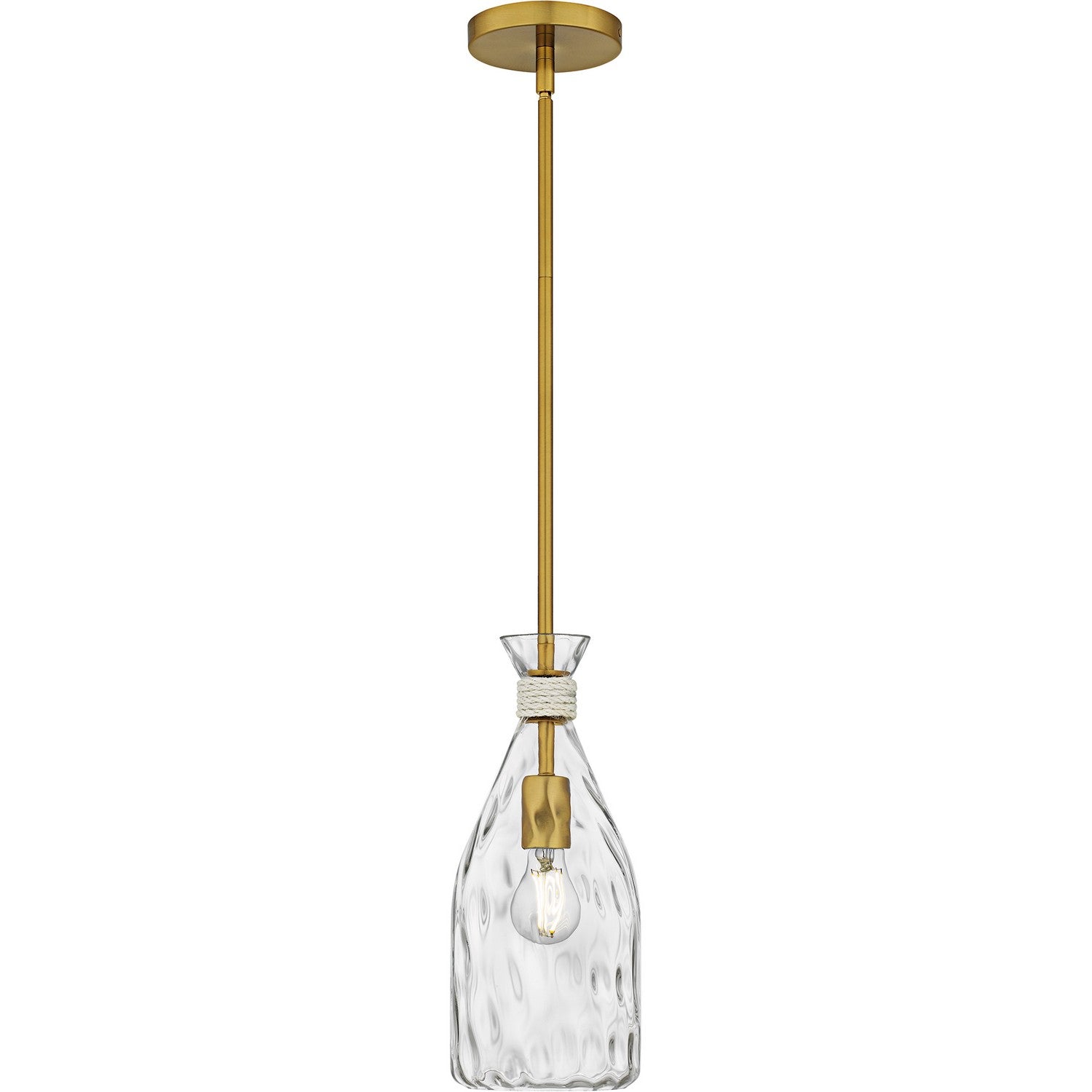 Quoizel - QPP6782BRG - One Light Mini Pendant - Quoizel Piccolo Pendant - Brushed Gold