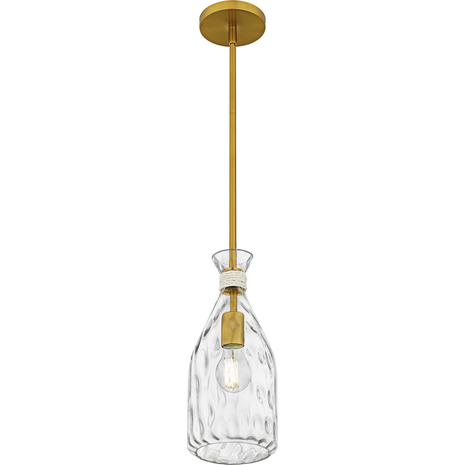 Quoizel - QPP6782BRG - One Light Mini Pendant - Quoizel Piccolo Pendant - Brushed Gold