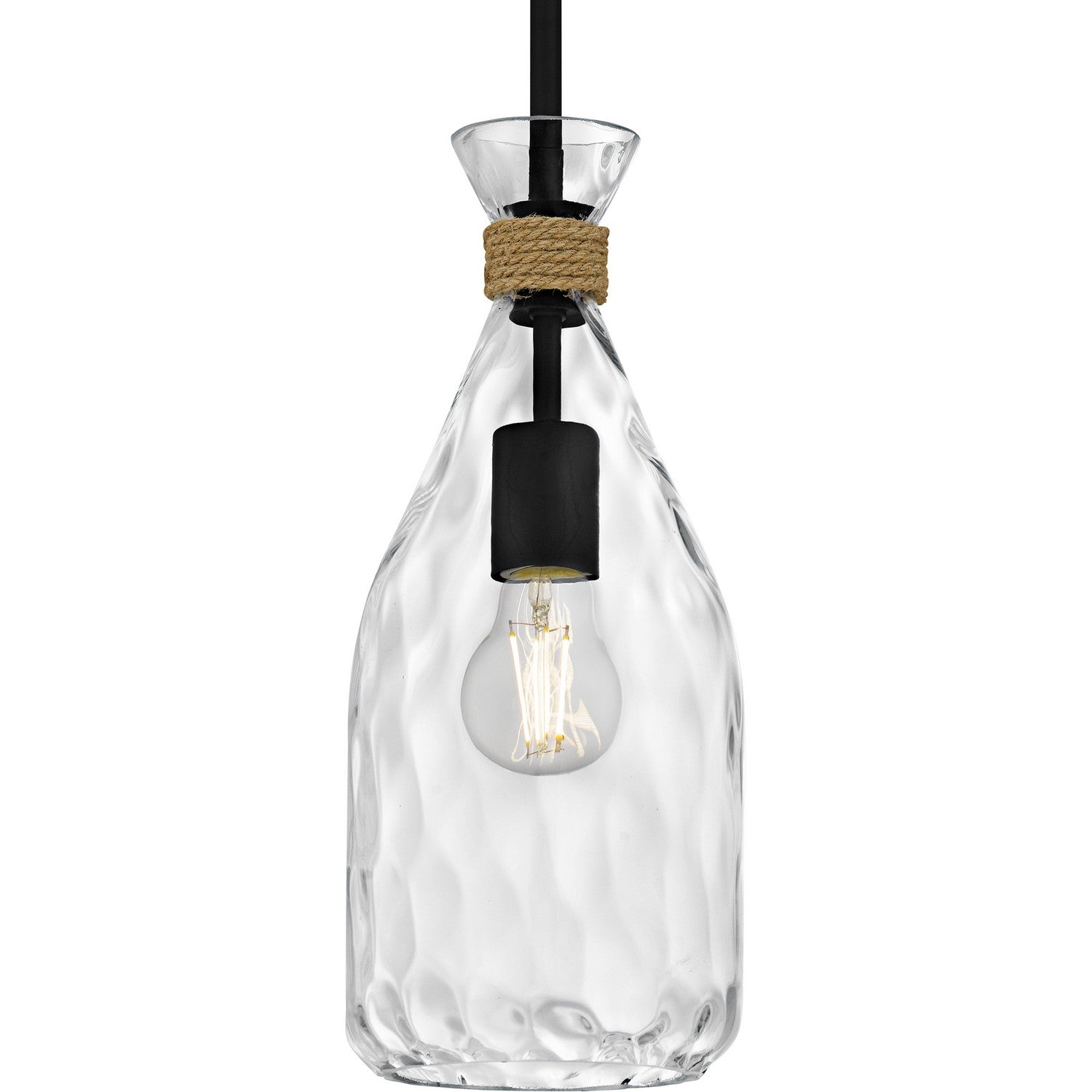 Quoizel - QPP6782MBK - One Light Mini Pendant - Quoizel Piccolo Pendant - Matte Black