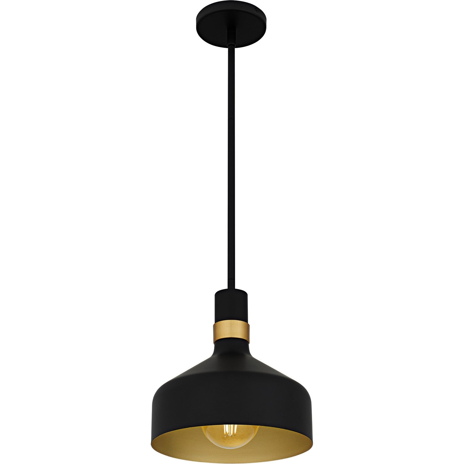 Quoizel - QPP6804MBK - One Light Mini Pendant - Quoizel Piccolo Pendant - Matte Black