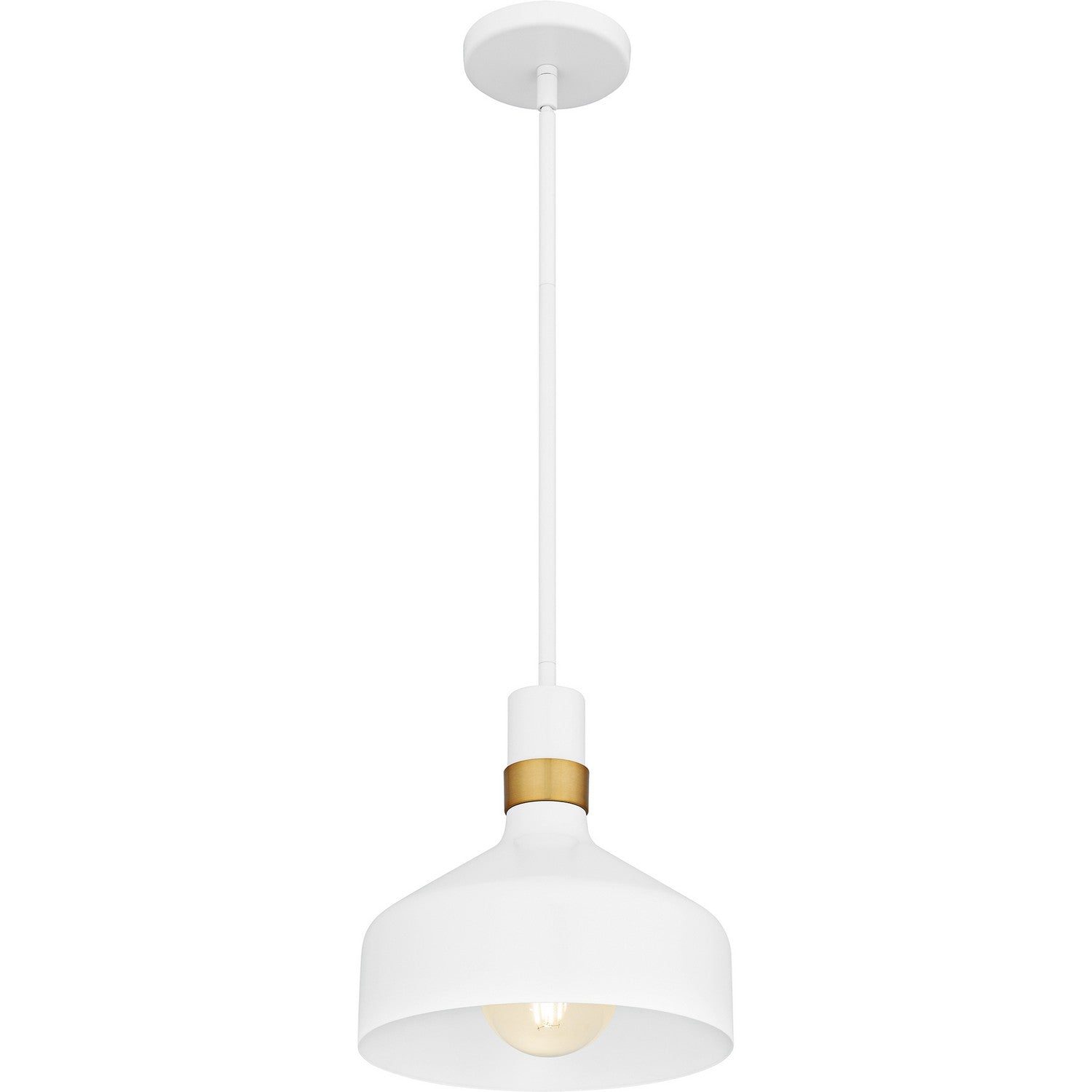 Quoizel - QPP6804W - One Light Mini Pendant - Quoizel Piccolo Pendant - Matte White