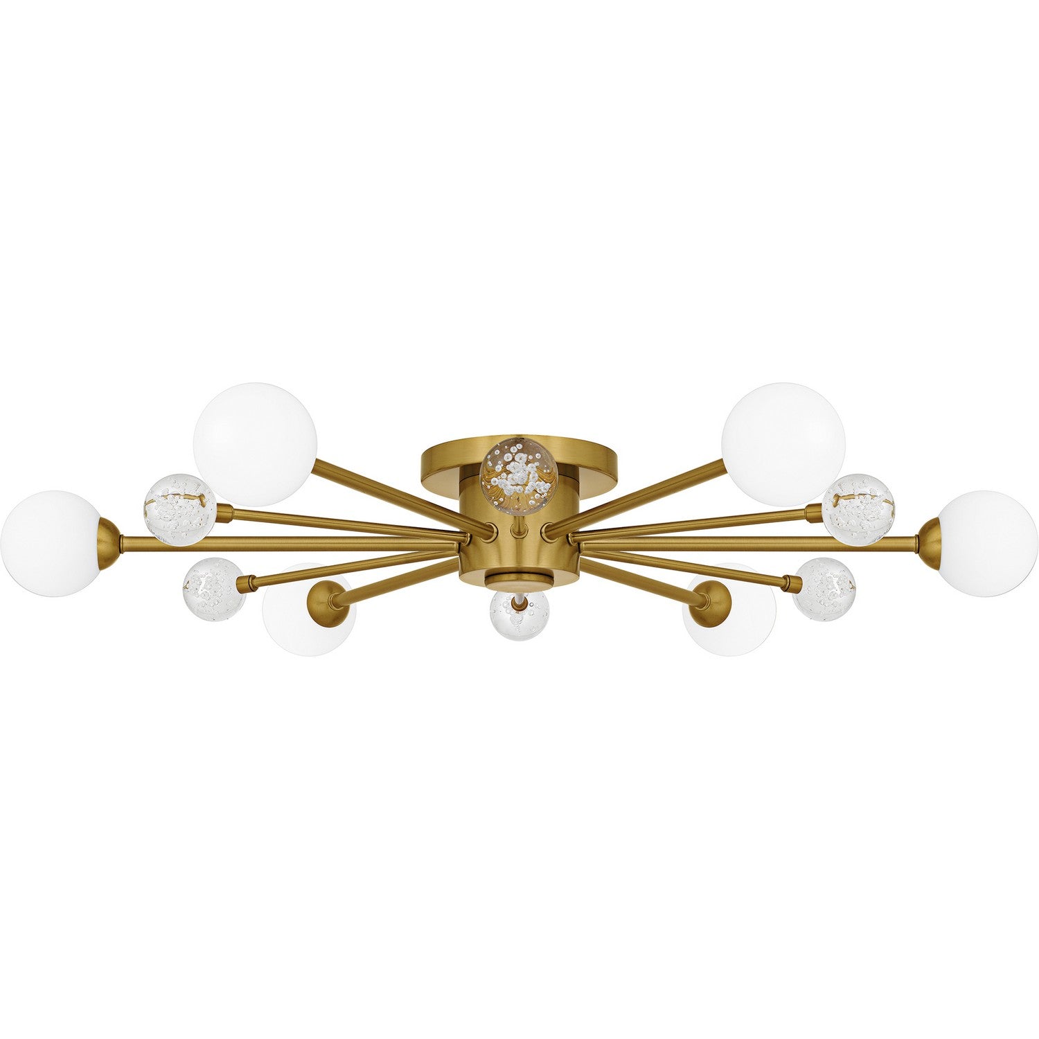 Quoizel - QSF6781BRG - Six Light Semi-Flush Mount - Quoizel Semi-Flush Mount - Brushed Gold