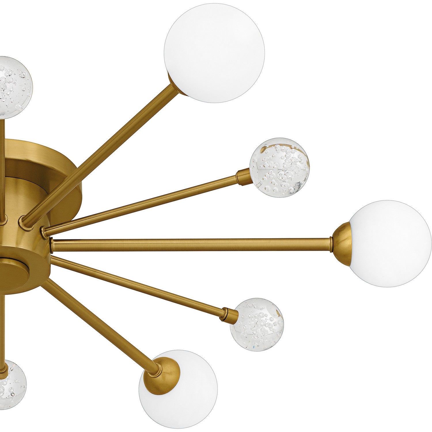 Quoizel - QSF6781BRG - Six Light Semi-Flush Mount - Quoizel Semi-Flush Mount - Brushed Gold