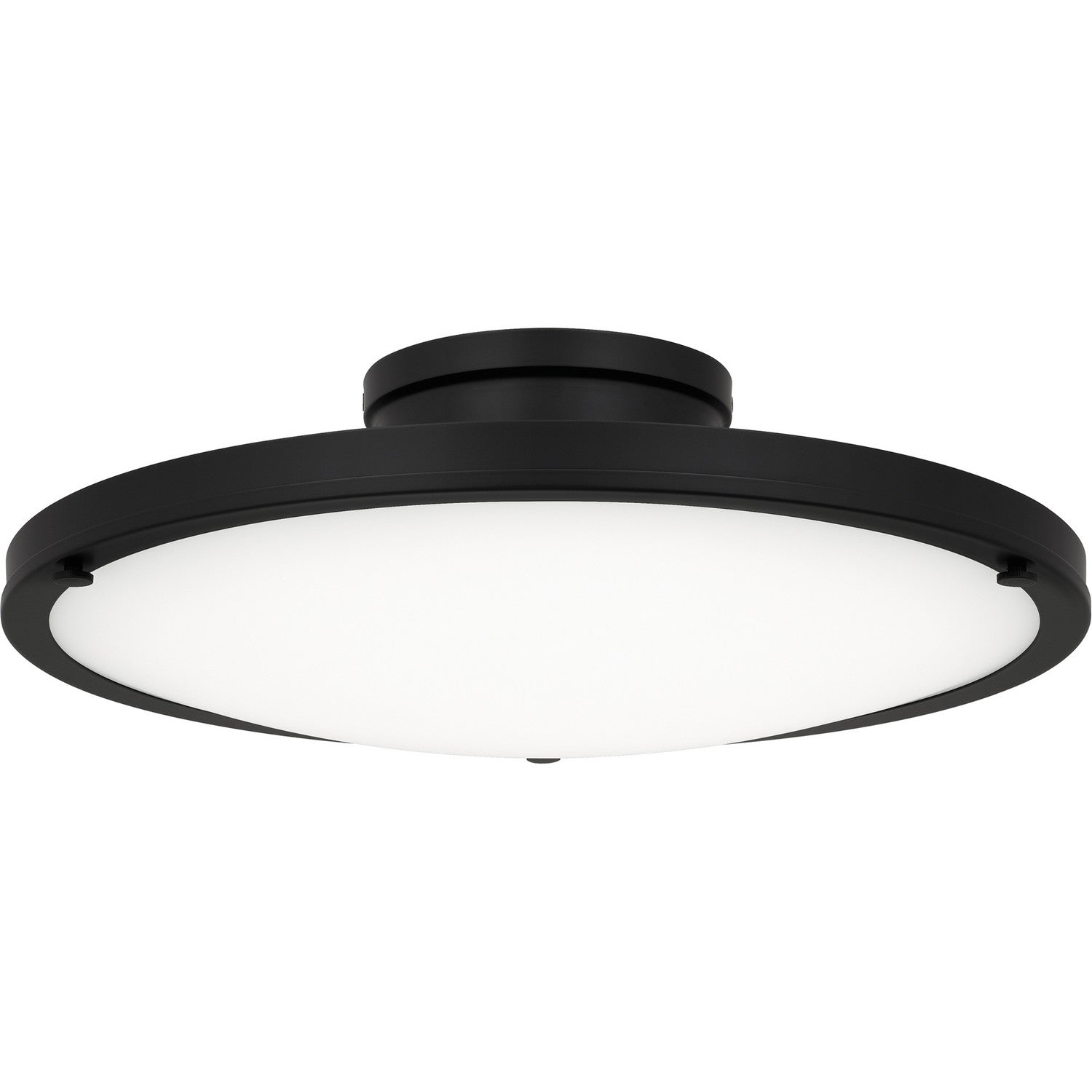 Quoizel - QSF6784MBK - LED Semi-Flush Mount - Quoizel Semi-Flush Mount - Matte Black