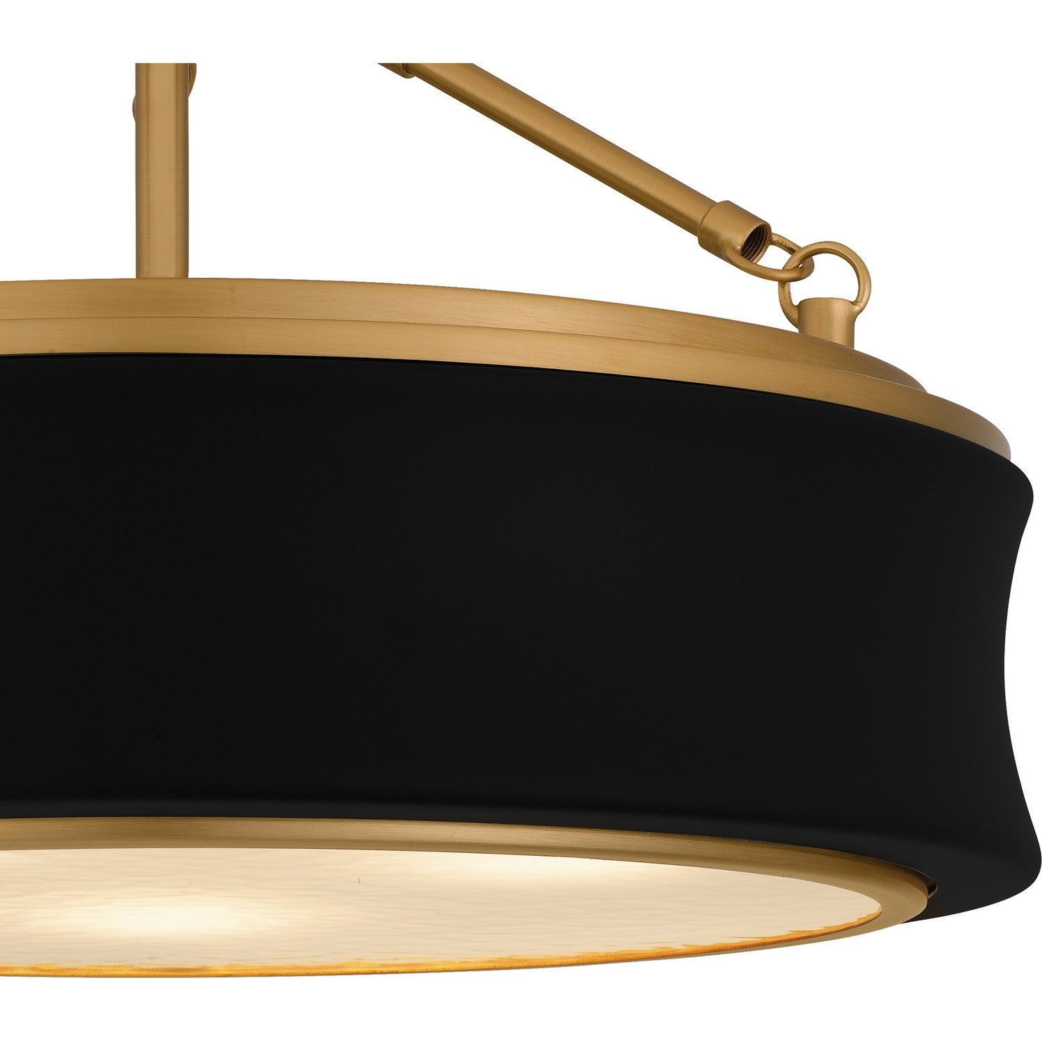 Quoizel - QSF6801MBK - Three Light Semi-Flush Mount - Quoizel Semi-Flush Mount - Matte Black