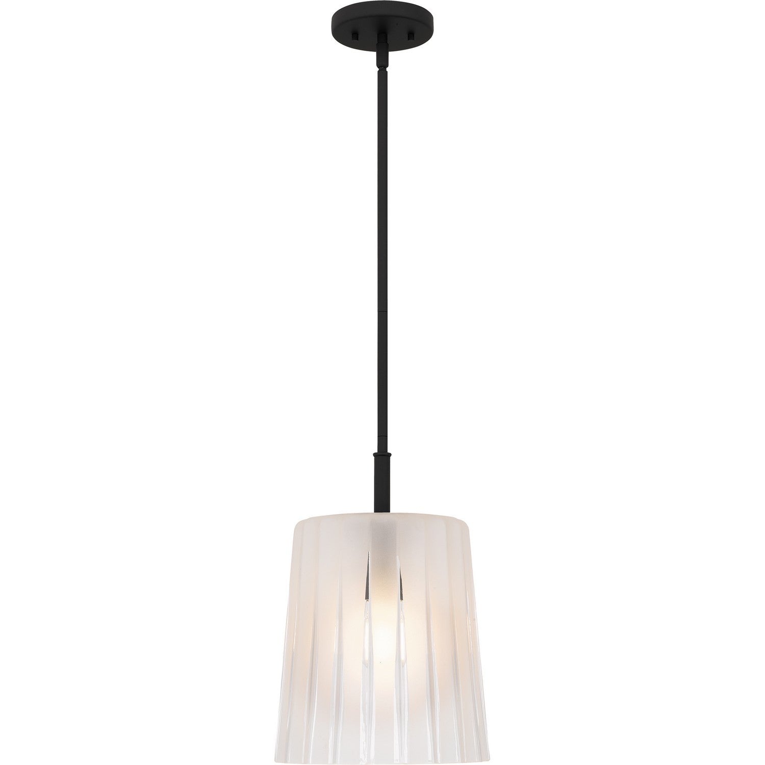 Quoizel - RAY1510MBK - One Light Mini Pendant - Gray - Matte Black