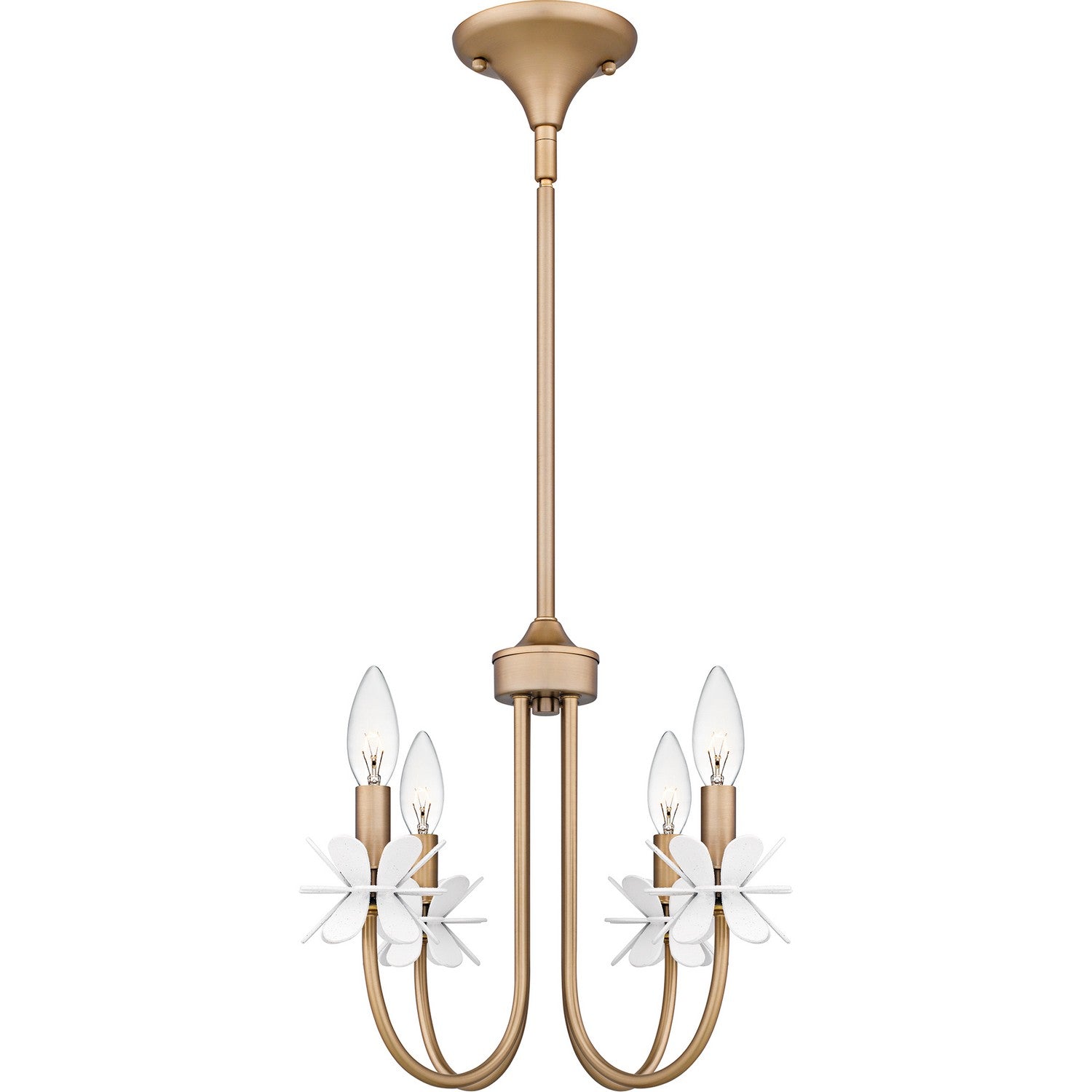 Quoizel - REY5016BGD - Four Light Chandelier - Remy - Bronze Gold