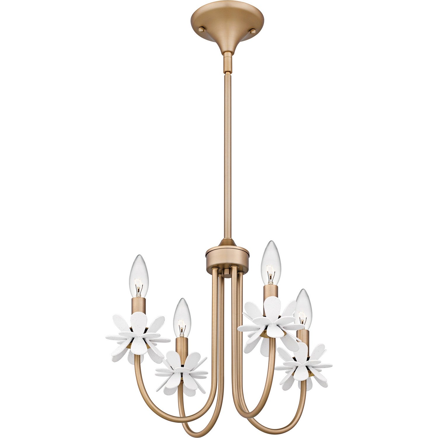 Quoizel - REY5016BGD - Four Light Chandelier - Remy - Bronze Gold