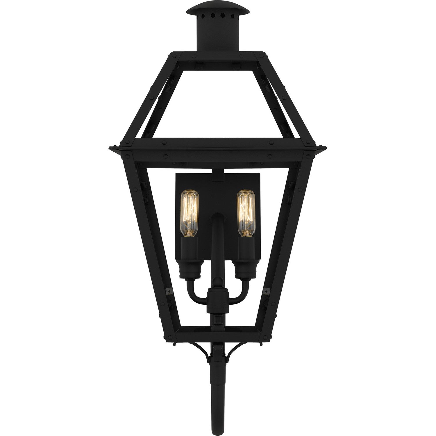 Quoizel - RO8311EK - Two Light Outdoor Wall Lantern - Rue De Royal - Earth Black