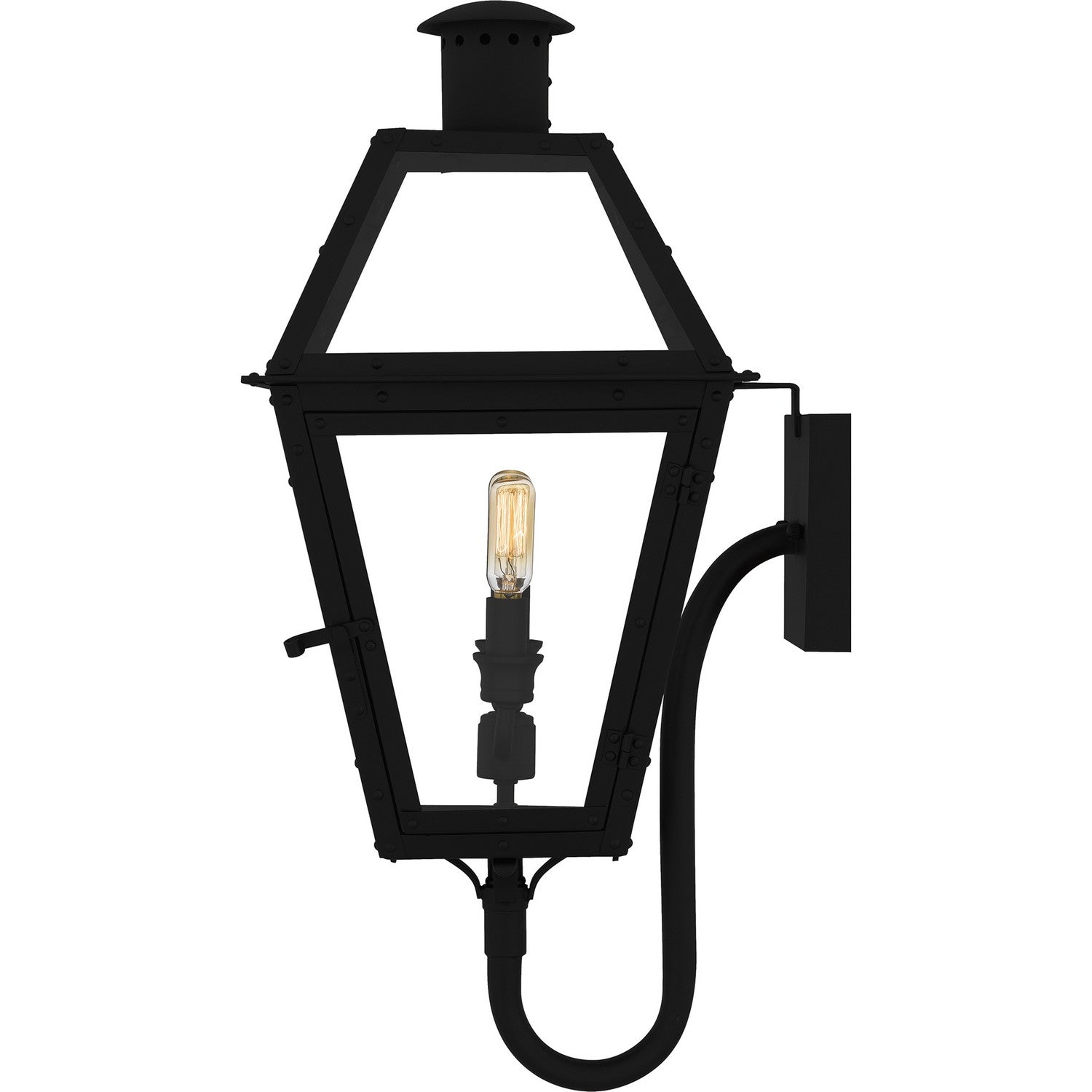 Quoizel - RO8311EK - Two Light Outdoor Wall Lantern - Rue De Royal - Earth Black