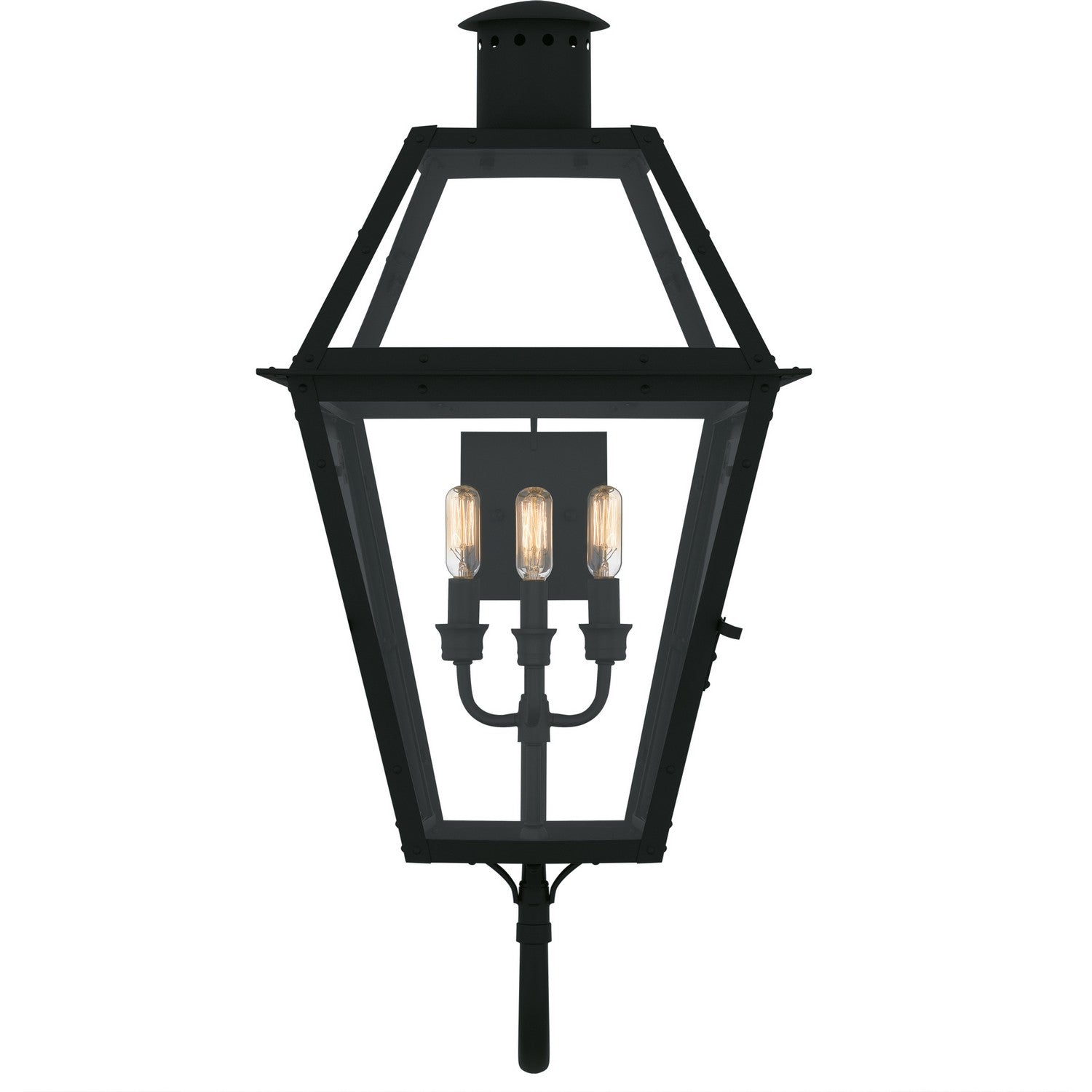 Quoizel - RO8414EK - Four Light Outdoor Wall Lantern - Rue De Royal - Earth Black