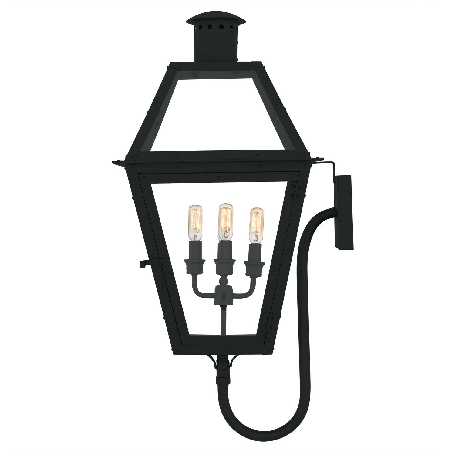Quoizel - RO8414EK - Four Light Outdoor Wall Lantern - Rue De Royal - Earth Black