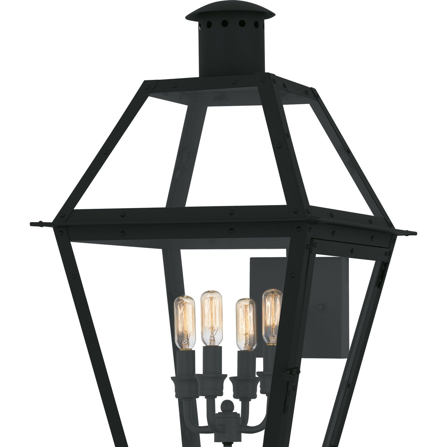 Quoizel - RO8414EK - Four Light Outdoor Wall Lantern - Rue De Royal - Earth Black