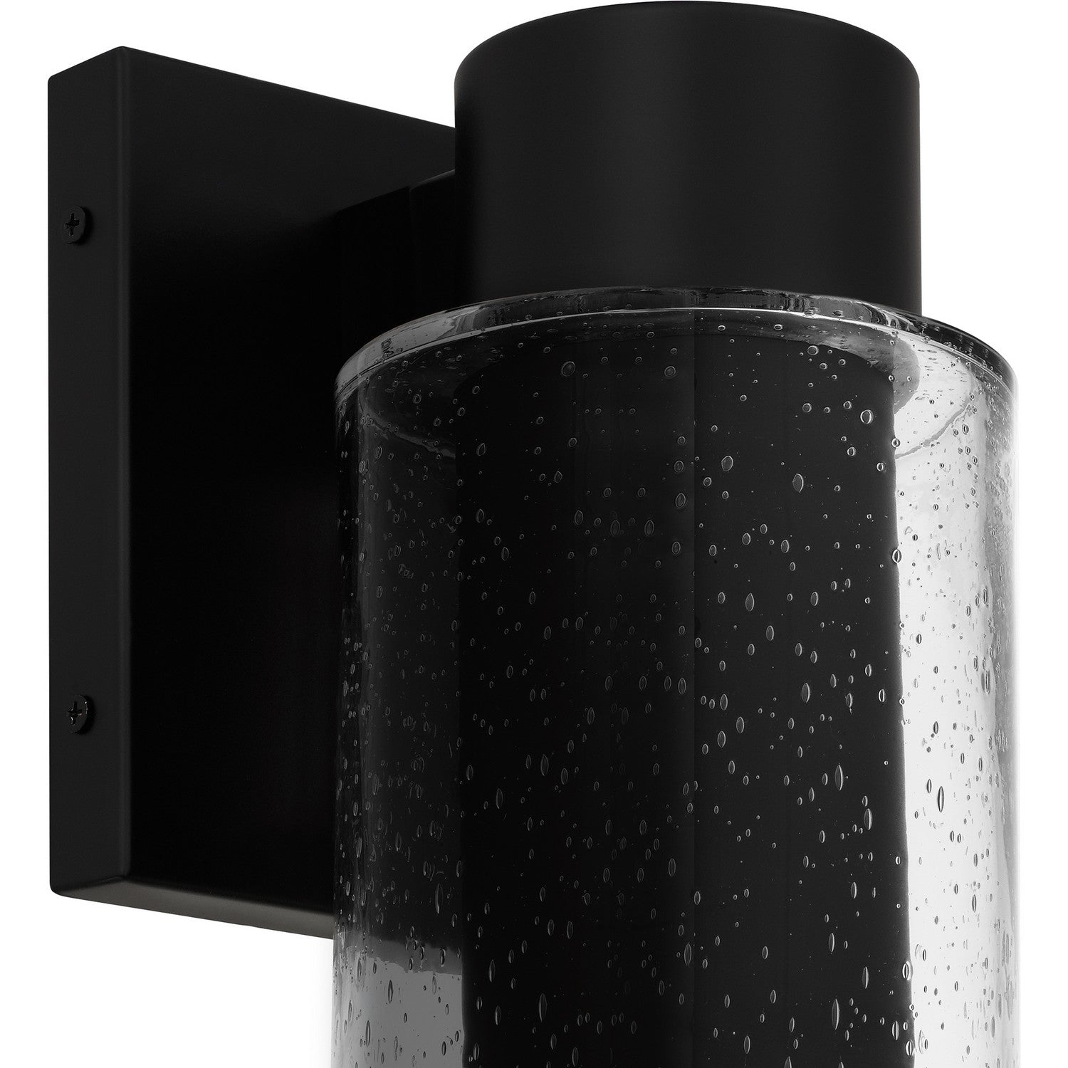 Quoizel - SAW8004MBK - LED Outdoor Wall Lantern - Sawyer - Matte Black