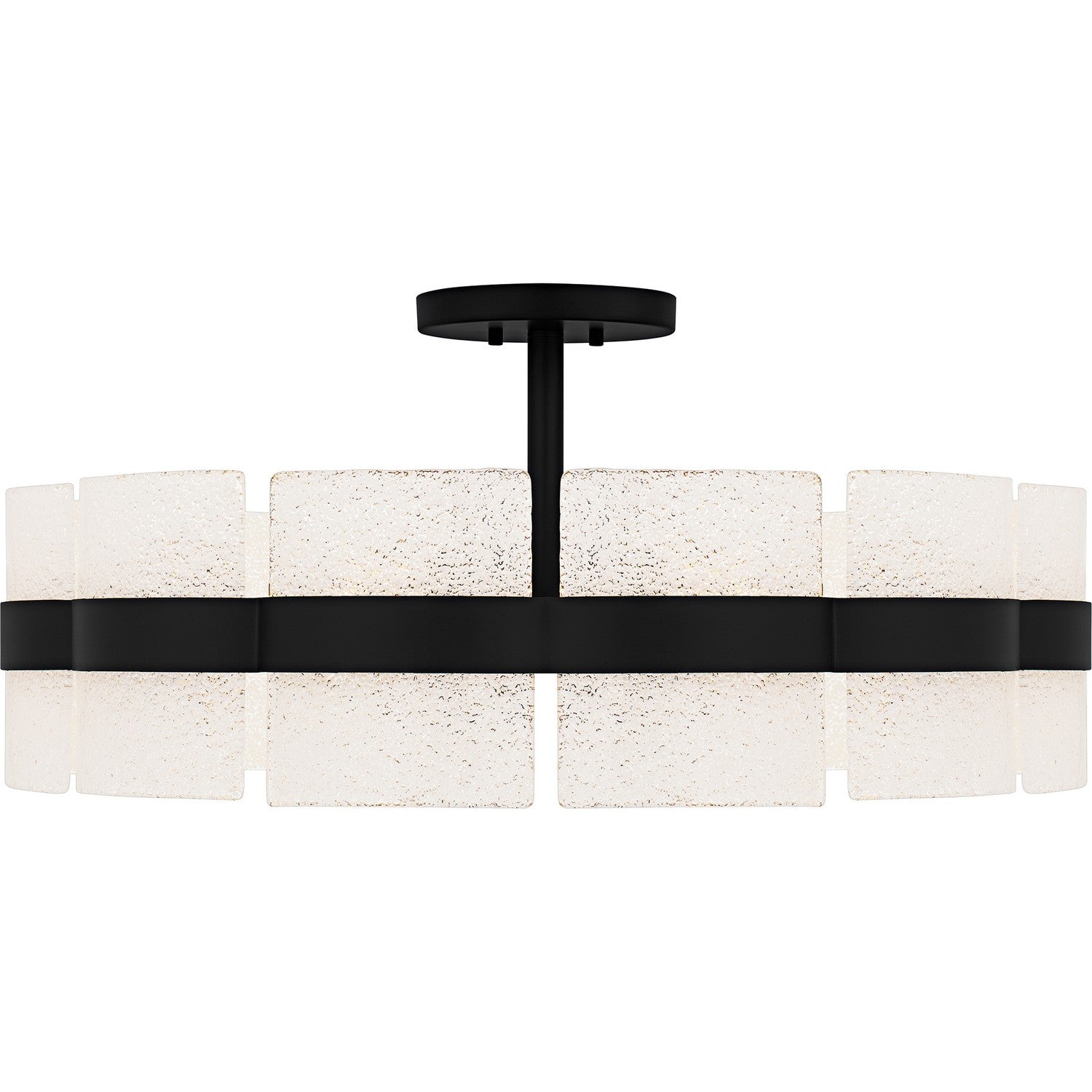 Quoizel - SWE1730MBK - Six Light Semi-Flush Mount - Sweeney - Matte Black