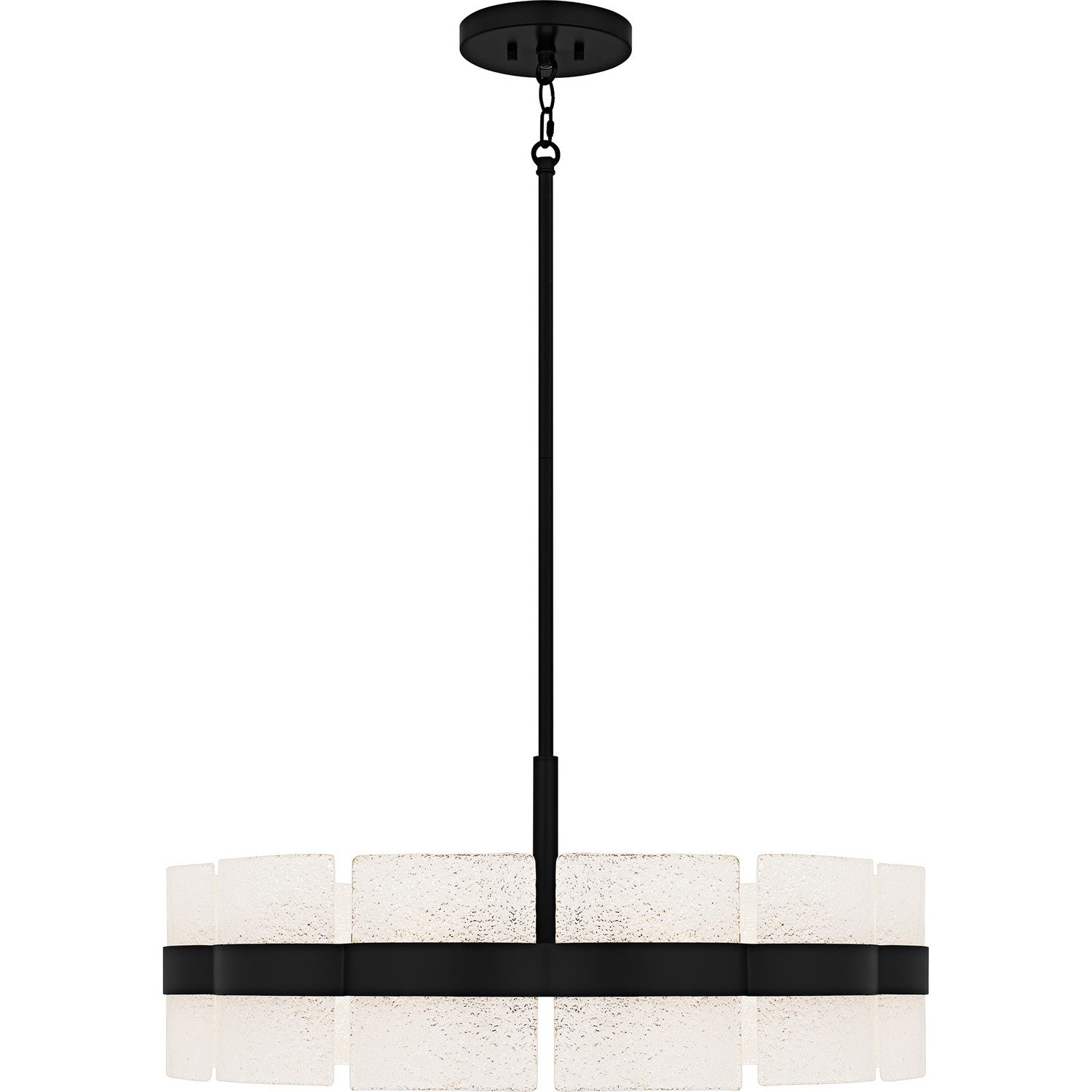 Quoizel - SWE2830MBK - Six Light Pendant - Sweeney - Matte Black