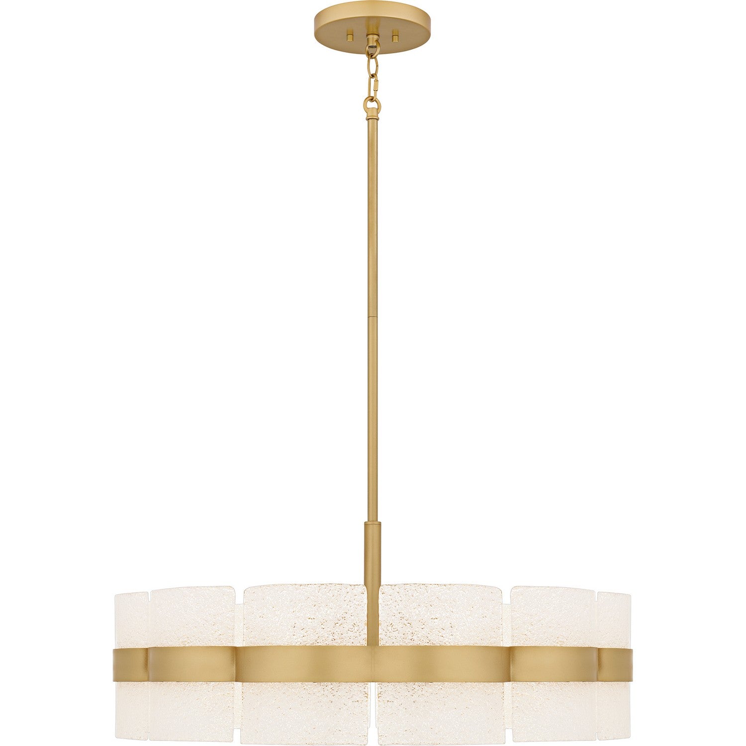 Quoizel - SWE2830SGD - Six Light Pendant - Sweeney - Soft Gold