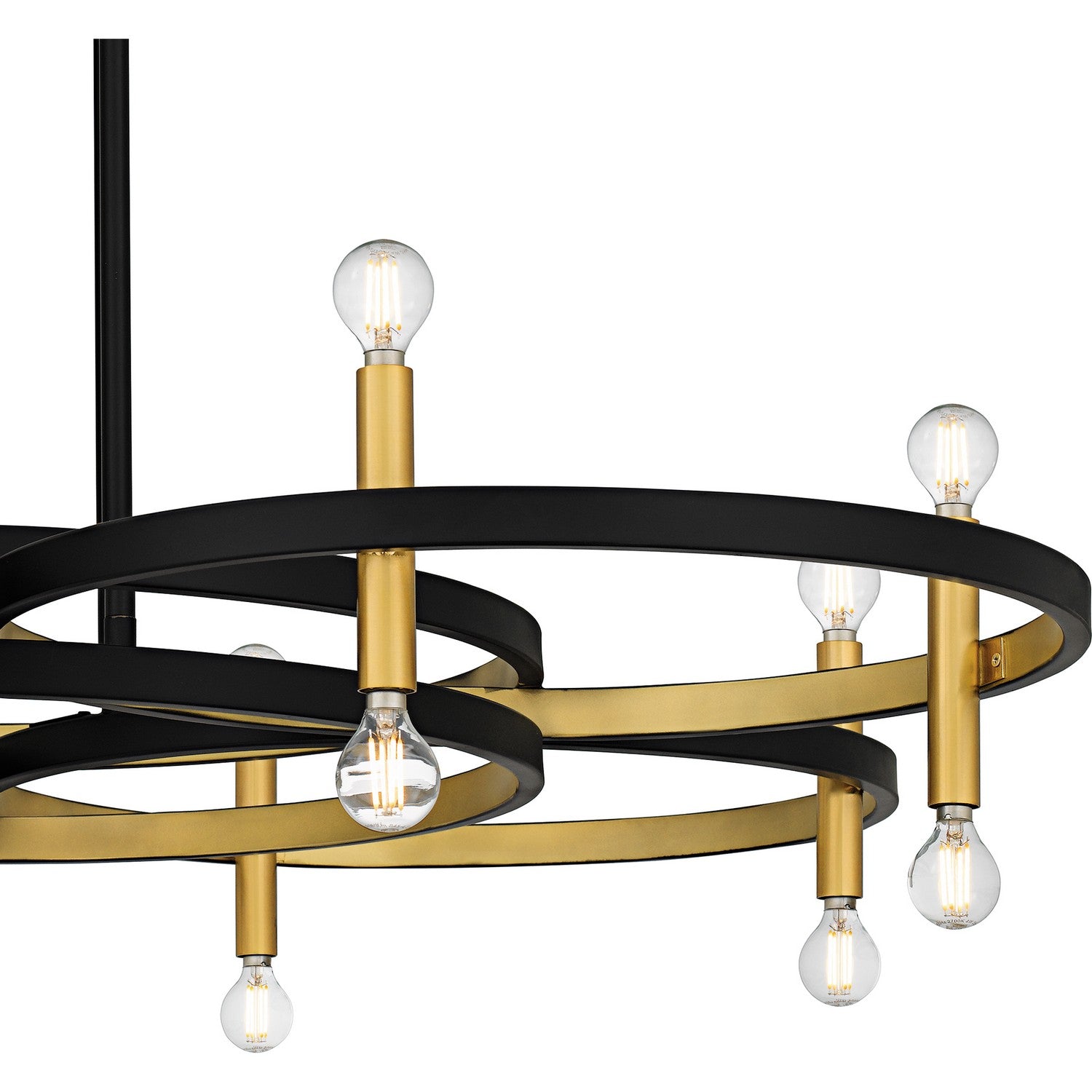 Quoizel - WID5050MBK - 16 Light Island Chandelier - Winsland - Matte Black