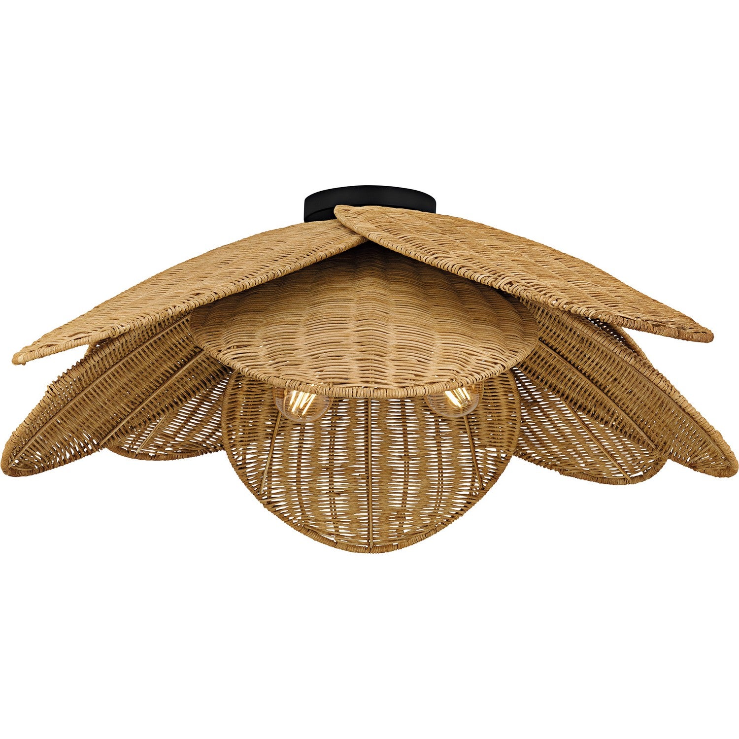 Quoizel - WLL1730MBK - Four Light Semi-Flush Mount - Willa - Matte Black