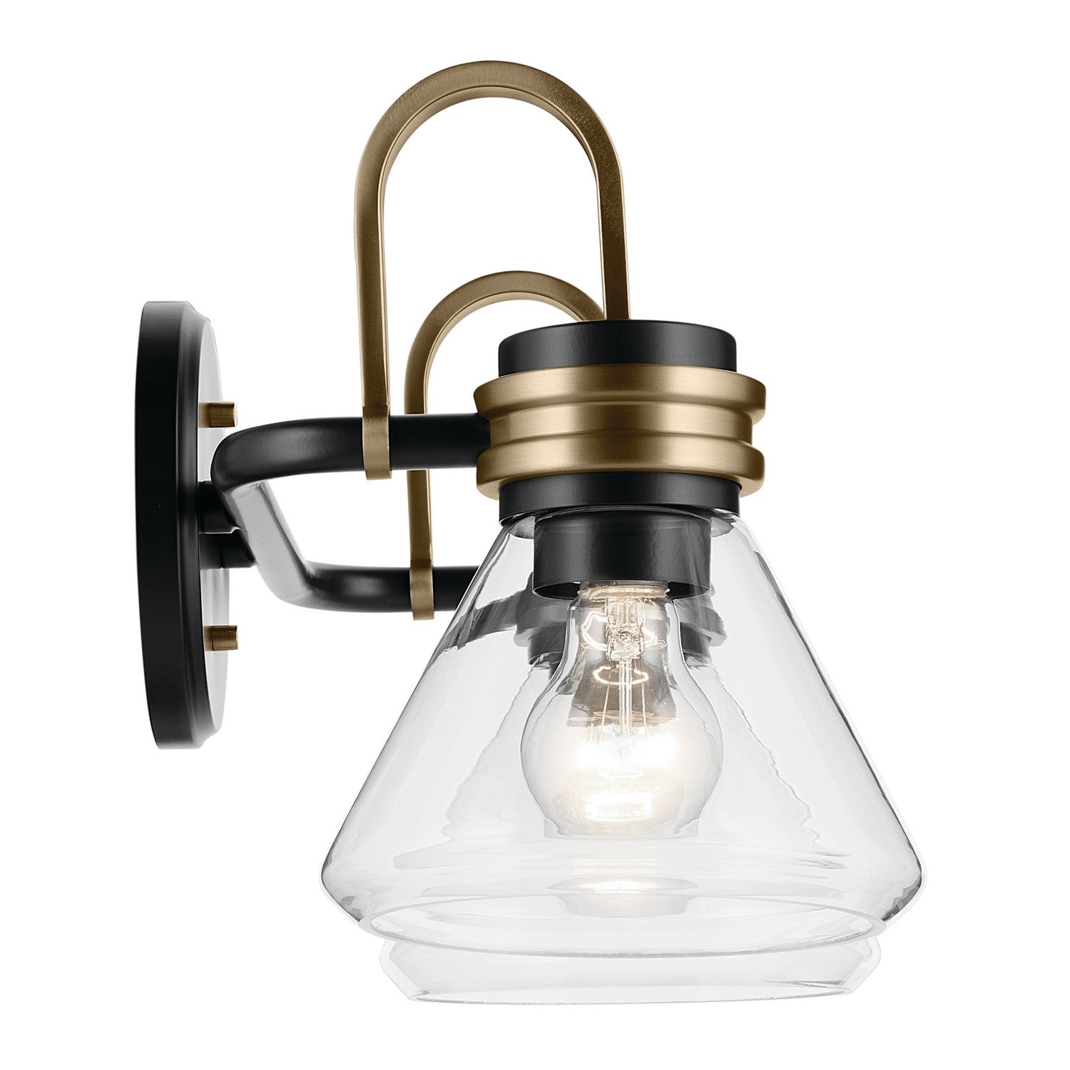 Kichler - 55154BKCLR - Two Light Bath - Farum - Black