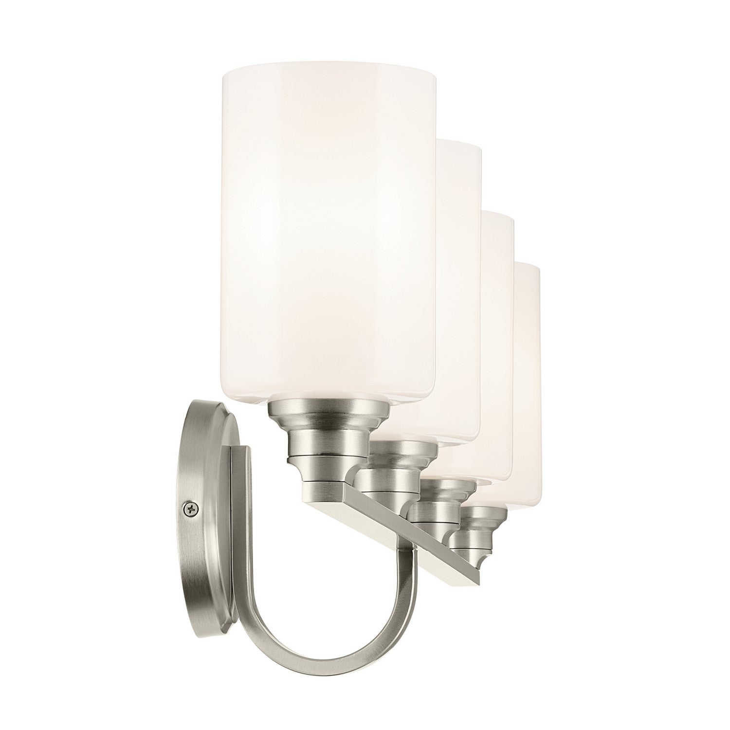 Kichler - 55227NI - Four Light Bath - Gioe - Brushed Nickel