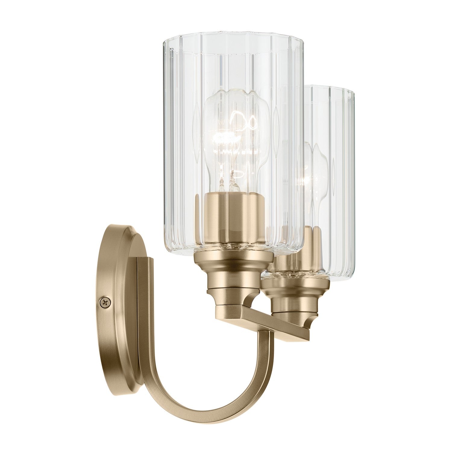 Kichler - 55225CPZFLU - Two Light Bath - Gioe - Champagne Bronze
