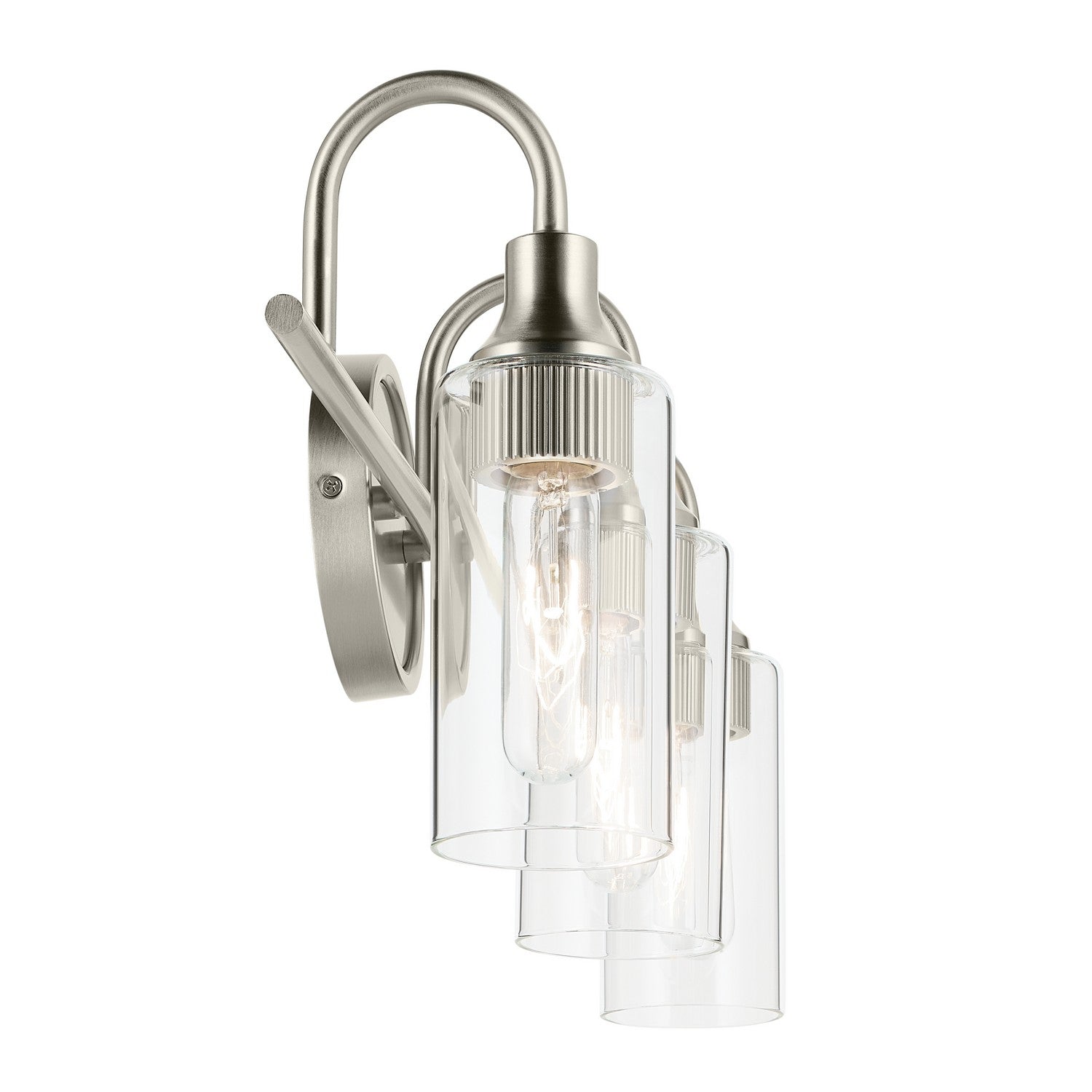 Kichler - 55211NI - Three Light Bath - Kavi - Brushed Nickel