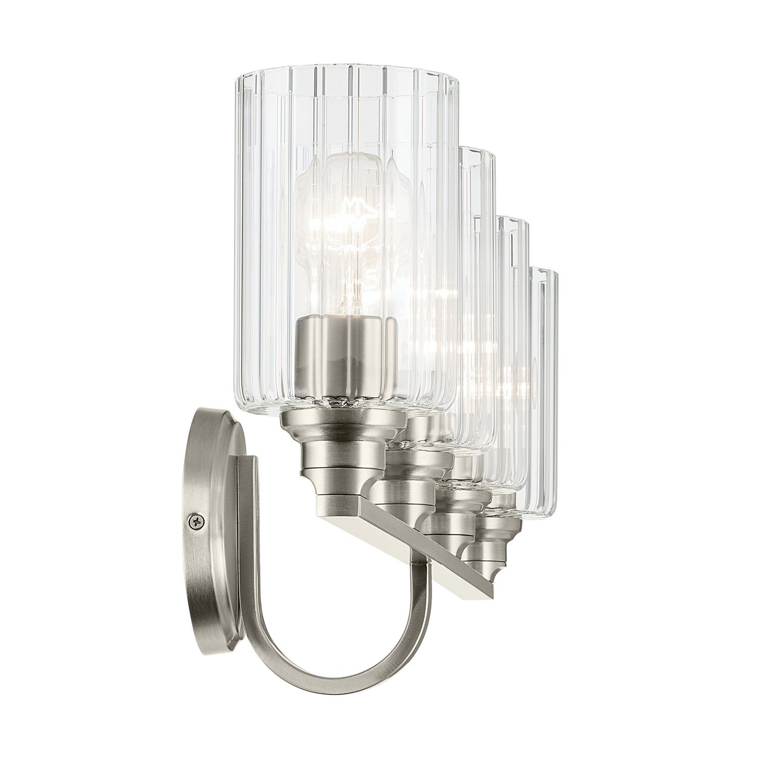 Kichler - 55227NIFLU - Four Light Bath - Gioe - Brushed Nickel