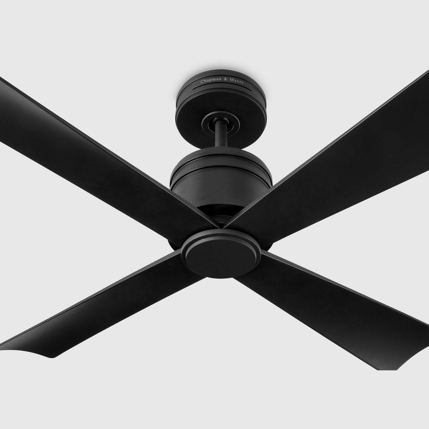 Visual Comfort Fan - 4LNCR44MBK - 44" Ceiling Fan - Launceton 44 - Midnight Black