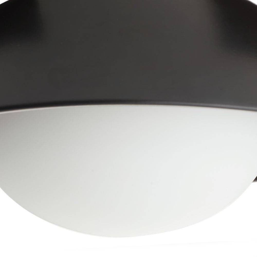 Arteriors - GADFC01 - One Light Flush Mount - Glaze - Matte Black