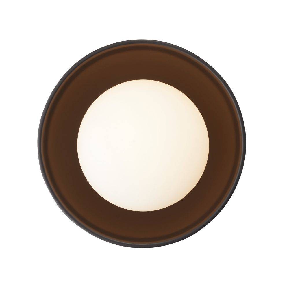 Arteriors - GADFC01 - One Light Flush Mount - Glaze - Matte Black