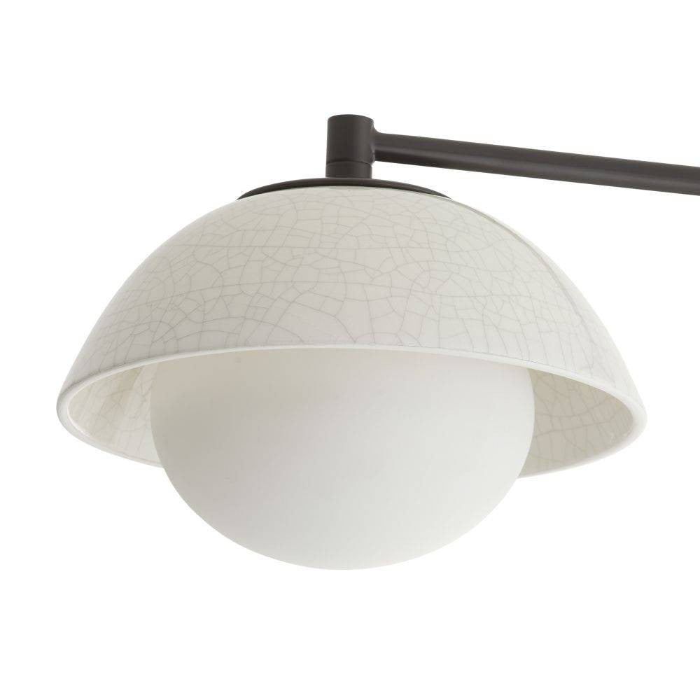 Arteriors - GADFC03 - Four Light Flush Mount - Glaze - Ivory Stained Crackle