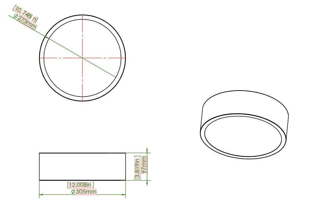 Z-Lite - 1017F12-BRZ-LED - LED Flush Mount - Coronado - Bronze