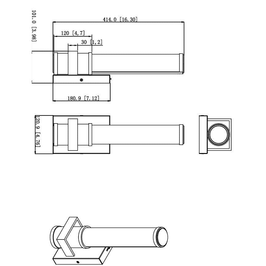 Z-Lite - 1019-1S-CH-LED - LED Wall Sconce - Idris - Chrome