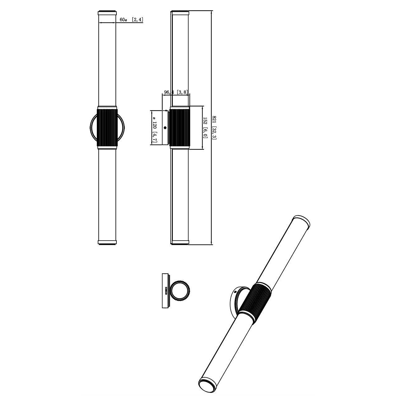 Z-Lite - 1021-32W-BN-LED - LED Vanity - Solange - Brushed Nickel